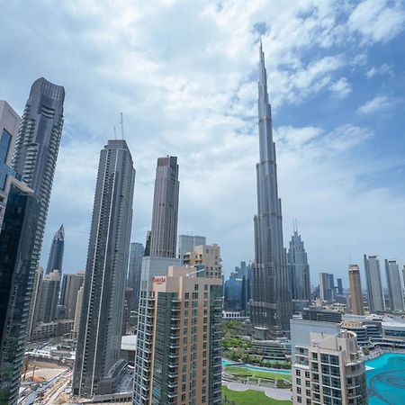 Luxury 2 Bedroom Suite With Full Burj Khalifa View Dubai Buitenkant foto